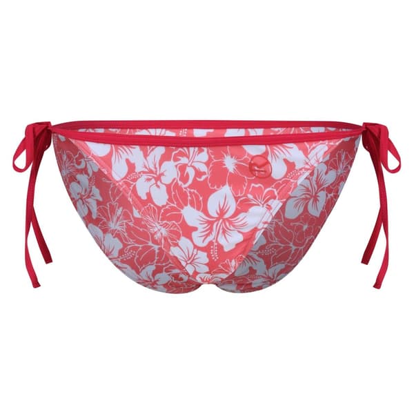 Regatta Womens/Ladies Aceana Hibiscus Bikini Bottoms Peach Bloom 12 UK