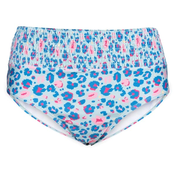 Trespass Womens/Ladies Eryn Leopard Print Swim Briefs Light Sage S