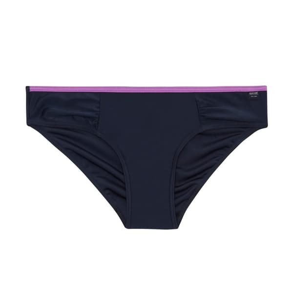 Regatta Womens/Ladies Aceana Plain Bikini Bottoms Navy/Radiant Orchid 14 UK