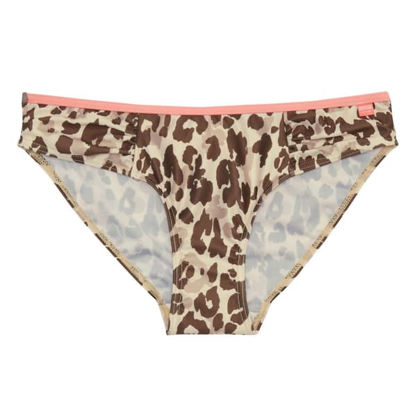 Regatta Womens/Ladies Leopard Print Bikini Bottoms Brown 14 UK