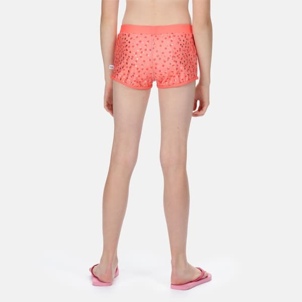 Regatta Girls Hosanna Dotted Swim Shorts