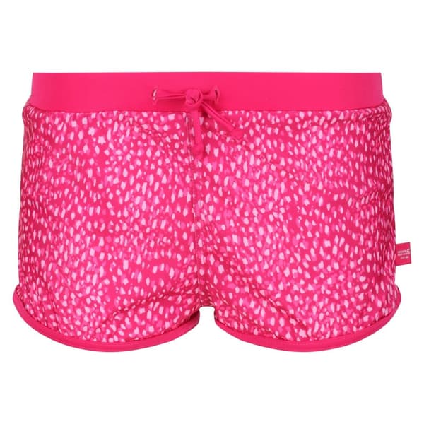 Regatta Flickor Hosanna badshorts med djurtryck Pink Fusion 14 Years