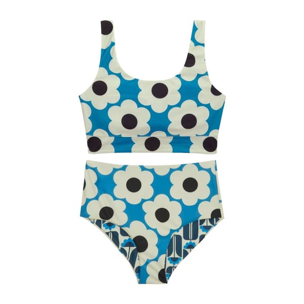 Regatta Orla Kiely Daisy & Tall Flowers Bikini Set, vändbart, dam/dam