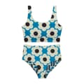 Miniatyrbild 1 av 5: Regatta Orla Kiely Daisy & Tall Flowers Bikini Set, vändbart, dam/dam