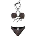 Miniatyrbilde 1 av 3: Urban Classics Womens/Ladies Hot Leopard Print Bikini Set