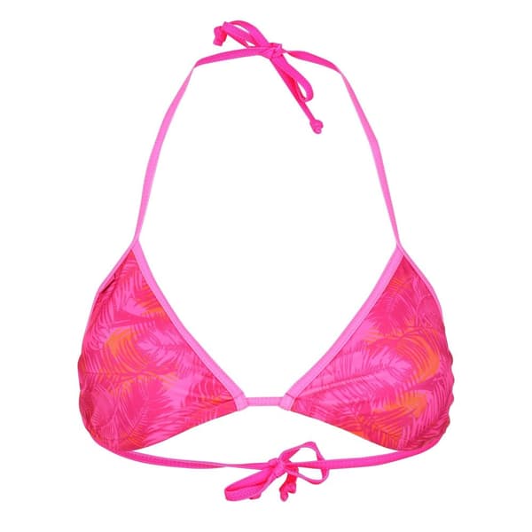 Regatta Bikinitop med palmeblade fra Aceana til kvinder/damer Fusion Pink 16 UK