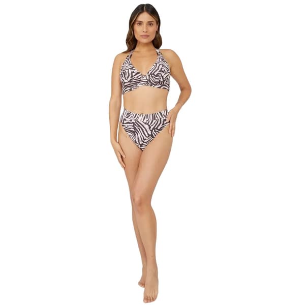 Gorgeous Bikinitop med dyreprint uden vattering til kvinder/damer