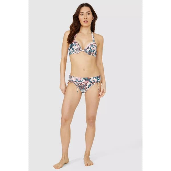 Mantaray Dame/Damer Savannah blomstret polstret bikinitop med pude