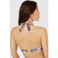 Miniatyrbillede 2 af 4: Mantaray Dame/Damer Savannah blomstret polstret bikinitop med pude