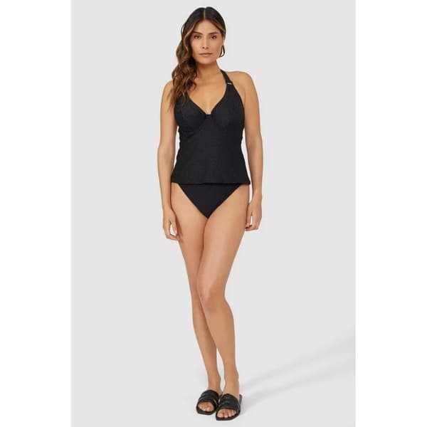 Gorgeous Womens/Ladies Sparkle Non-Padded Tankini Top