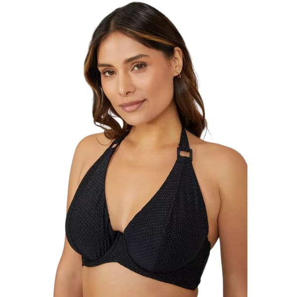 Gorgeous Sparkle ikke-vatteret bikinitop til kvinder/damer Black 34E