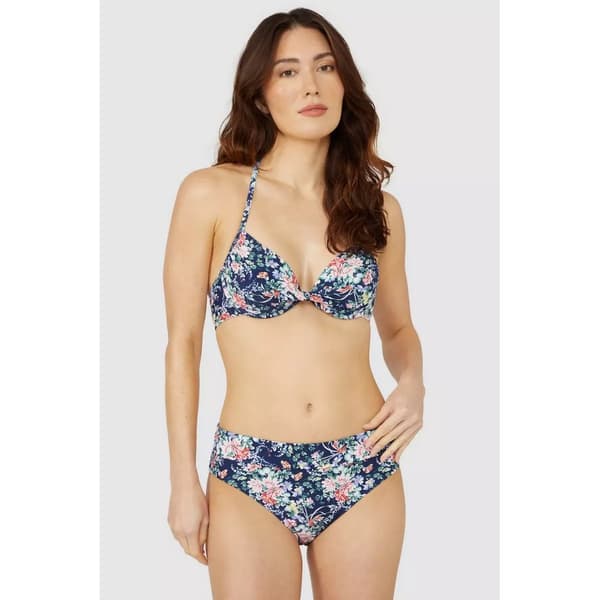 Debenhams Bikinitop med blomstermotiver med bøjle for kvinder/damer