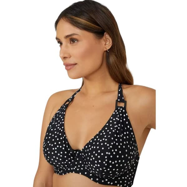 Gorgeous Dame/damebikinitop med prikker uden vattering