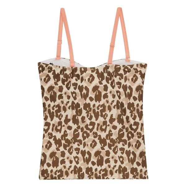 Regatta Womens/Ladies Aceana III Leopard Print Tankini Top