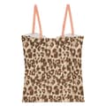 Pikkukuva 2 / 5: Regatta Womens/Ladies Aceana III Leopard Print Tankini Top