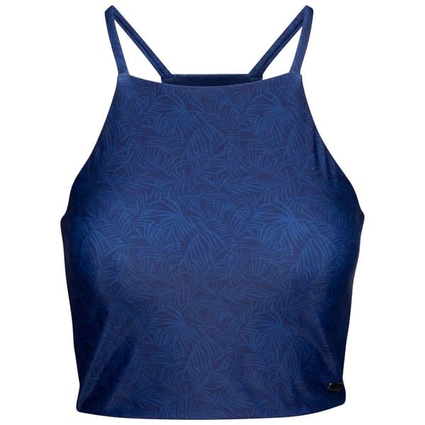 Trespass Womens/Ladies Harlow Palm Leaf Swim Top Blue M