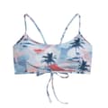 Miniatyrbilde 1 av 4: Animal Womens/Ladies Palm Tree Tie Back Bikini Top
