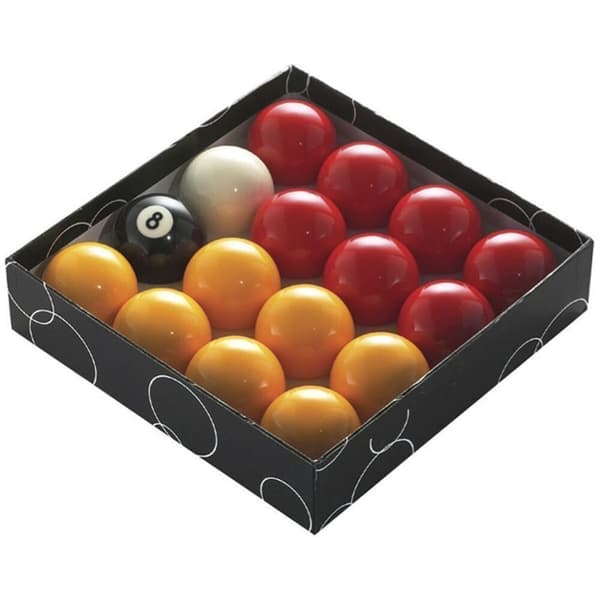 PowerGlide Biljardbollar Red/Yellow One Size