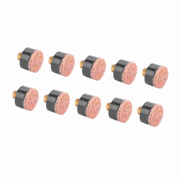 10 stk billard snooker pool kø stang spids reservedele tackle tilbehør (12mm)