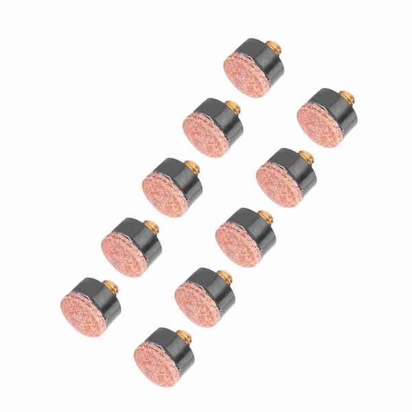 10 stk billard snooker pool kø stang spids reservedele tackle tilbehør (12mm)