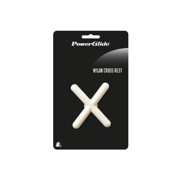 PowerGlide Nylon Cross Rest White One Size