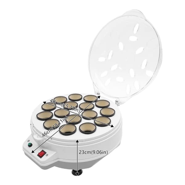 Automatisk biljardbollsrengörare, 180W effekt, rengör 16 bollar åt gången,VIT