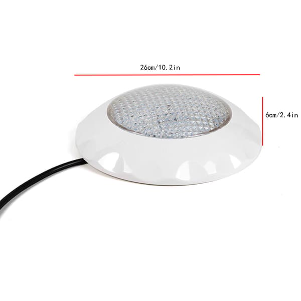 LED Svømmebassinlys, 45W RGB Farver, Vandtæt IP68,41-50V