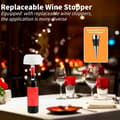Pikkukuva 3 / 7: pullolamppu alkoholipulloille, langaton ladattava kiitospöytävalaisin RGB-tilassa ja 3 väriä himmennettävä kotiin, baariin, retkeilyyn, matkalle