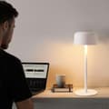 Pikkukuva 7 / 9: Moderni langaton pöytävalaisin, kannettava LED-pöytävalaisin, 6000mAh ladattava akkukäyttöinen valaistus makuuhuoneeseen, Dinskrumiin