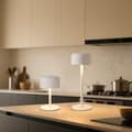 Pikkukuva 8 / 9: Moderni langaton pöytävalaisin, kannettava LED-pöytävalaisin, 6000mAh ladattava akkukäyttöinen valaistus makuuhuoneeseen, Dinskrumiin