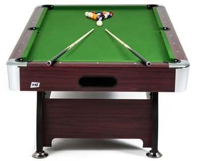 Poolbord - 8 Fod - Brun - Hop-Sport