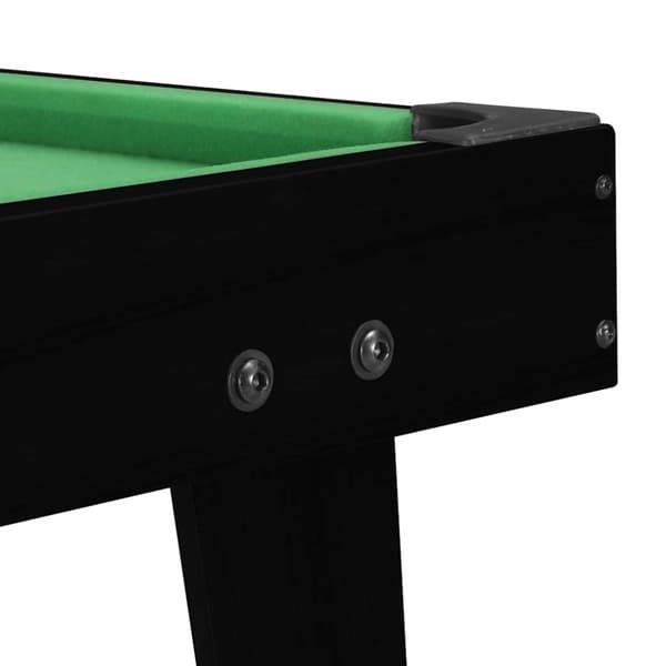 vidaXL mini-poolbord 92x52x19 cm sort og grøn
