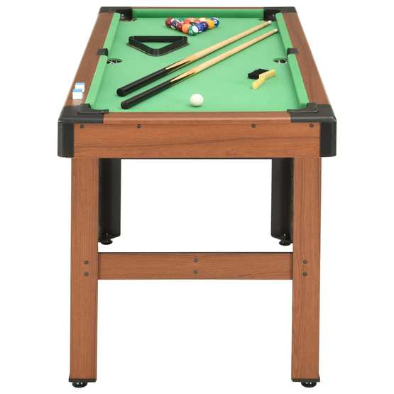 Biljardbord 122X61X76 Cm Brun