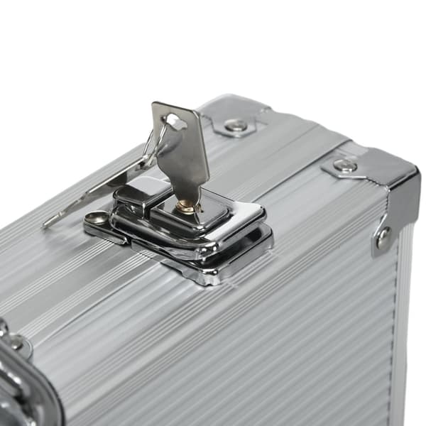Pokerset, 38.5x23x6.5 cm, Silver
