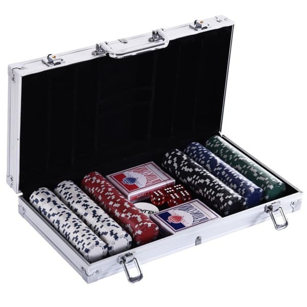 Pokerkoffert Set, 38x20.5x6.5 cm