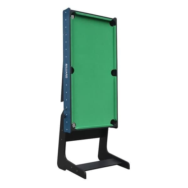 Hopfällbart biljardbord - DEVESSPORT - Milano - Blandat - Grönt - Barn - 8 år - Inomhus