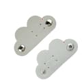 Miniatyrbillede 3 af 6: INF 4-Pack Cord Organizer, Læder Cable Organizer med snaplukning
