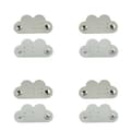 Miniatyrbillede 1 af 6: INF 4-Pack Cord Organizer, Læder Cable Organizer med snaplukning