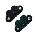 Miniatyrbillede 2 af 5: INF 4-Pack Cord Organizer, Læder Cable Organizer med snaplukning 0