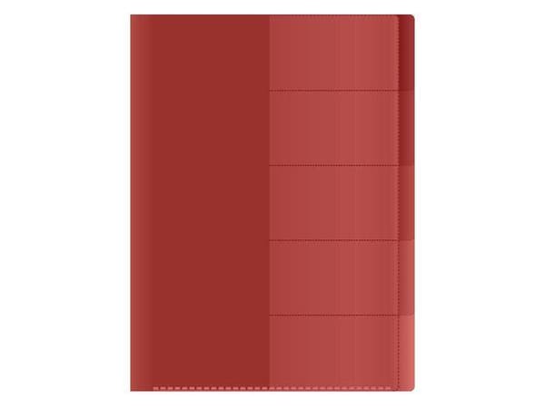 A4 File Folder - Card Holders 5 pcs - 12-pack