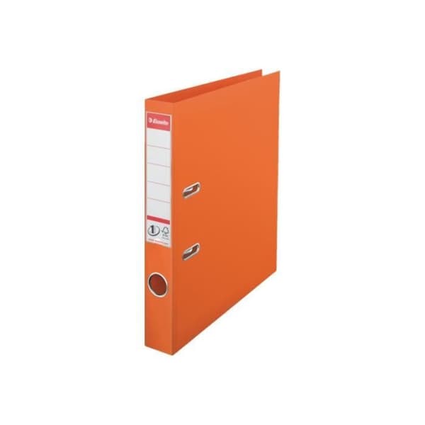 Esselte No.1 Spak Arch File 50mm A4 för 350 ark orange