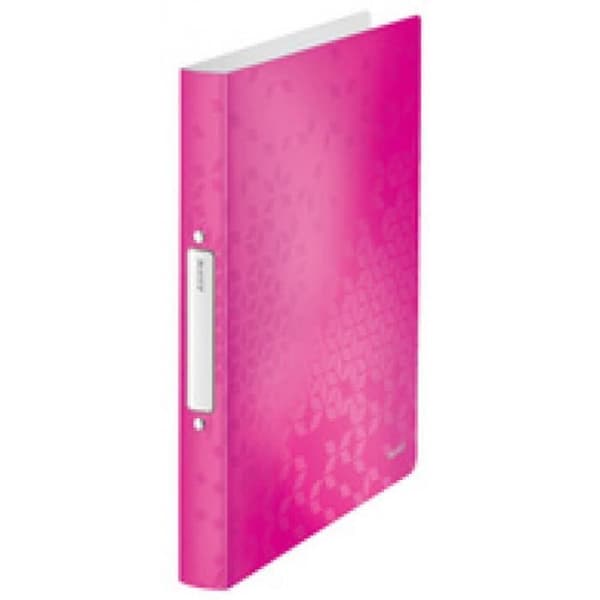 LEITZ Pärm ... ringar WOW, A4, PP, ,metallic svart 0,000000 Svart