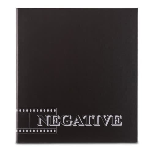 ''NEGATIV'' PÄRM MED KOMBINERAD MEKANISM MED 4 RINGAR, BREDD. 39 MM,