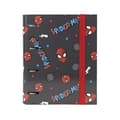 Miniatyrbild 2 av 4: Skolmapp - Cerda - Spiderman - Vit - A4 - Med ringar