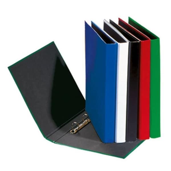 Classeur - PAGNA - Couleurs de base - A5 - 2 anneaux - Bleu - 19,5 x 22,5 cm
