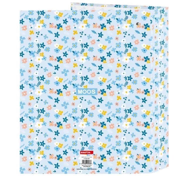Classeur A4 Moos Lovely 33 CM - CMP - Med ringar - Vit