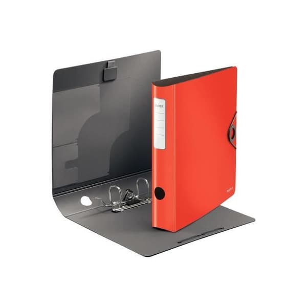 Leitz 180° Active Solid - Spakbågsfil - 60 mm - A4 - för 350 ark - röd