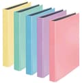 Miniatyrbild 1 av 2: Falken Pärm - 15062632SML - Set med 5 pastellpärmar (assorterade färger, ringpärmar)