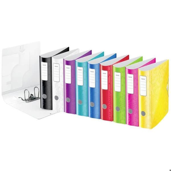 Leitz DIN A4 pärm Ryggbredd: 82 mm röd 2 fästen 11060026