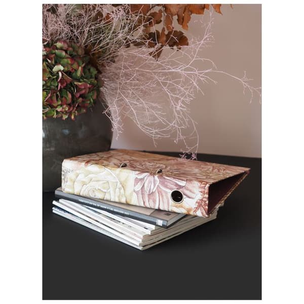 A4 pärm, mjuk baksida, Rhodia Botanique Bouquet mönster